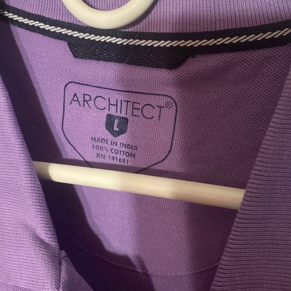 Architect Polo Purple NWOT - Picture 2 of 4